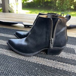 Women’s Black Frye Ankle Boots